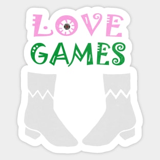 Old Mightee-Greg Love Games - Eye Voodoo Sticker